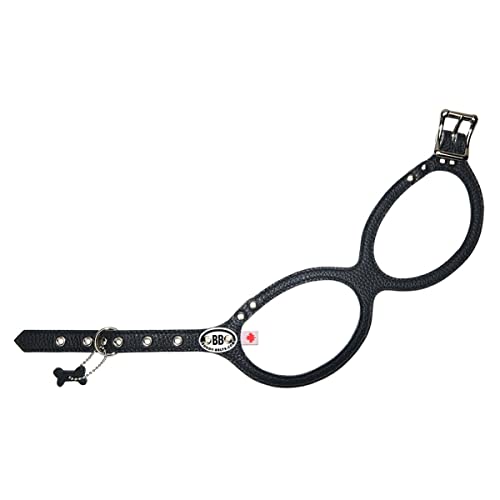 バディーベルトハーネス・ブラック4号・ペブルグレインレザー・BUDDYBELT・BUDDYBELS・犬用胴輪・バディーベルト正規輸入代理店 獣医師推奨 気管虚脱対応 頸椎痛み対応 シニア犬に最適 すっぽ抜けにくい胴輪
