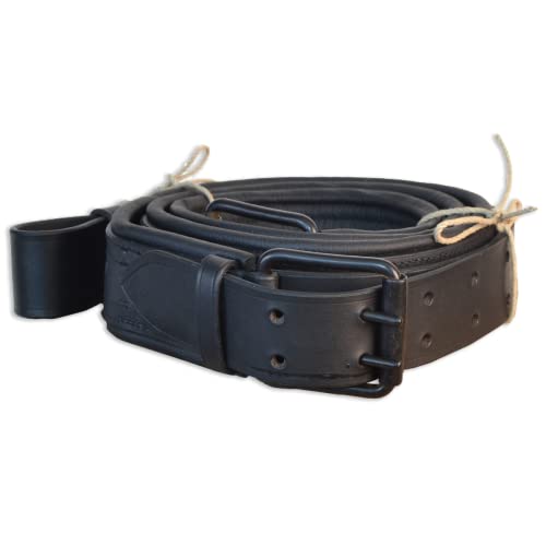 Cincha vaquera Eco Los Nietos Dressage | Color Negro | Equipamiento para el caballo | Producto de Guarnicionería | Tradición artesana | Los Nietos