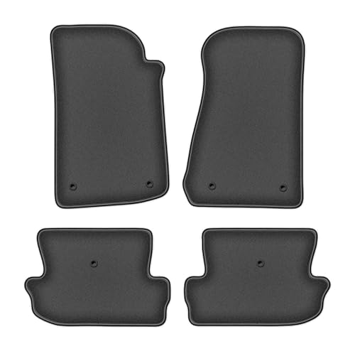 Tapis de sol en caoutchouc pour Jeep Wrangler JL 2 portes