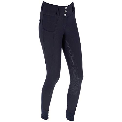 Kerbl Pantaloni da Equitazione Highwaist, Blu