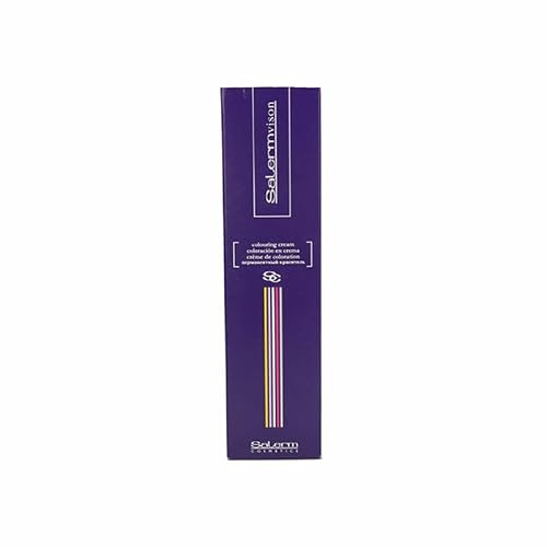Salerm Salermvison Hair Coloring Cream 6.11 Dark Ash Intense Blonde for Unisex, 2.3 Ounce