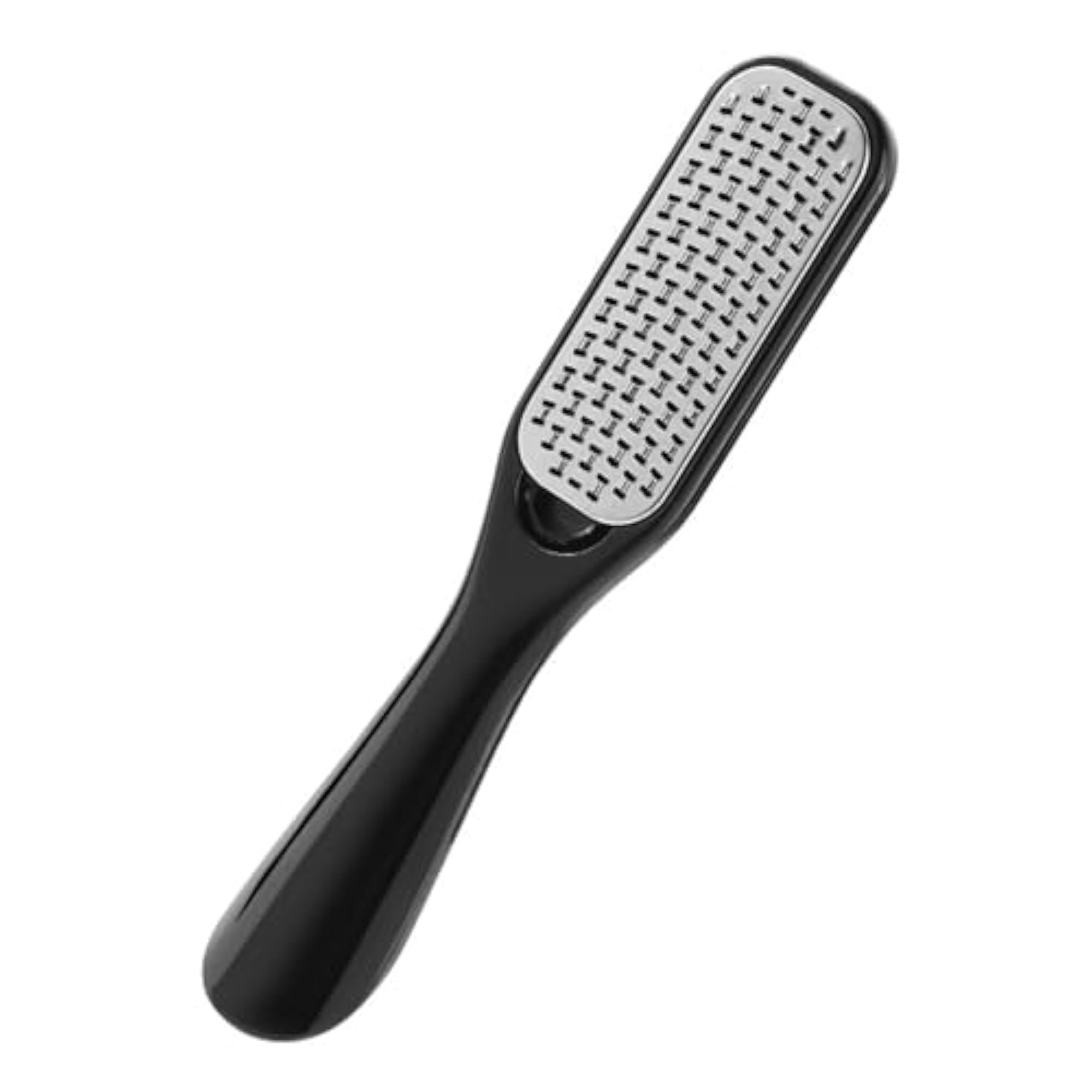 2 PCS Double Sided Metal Foot Scrubber, Black & White