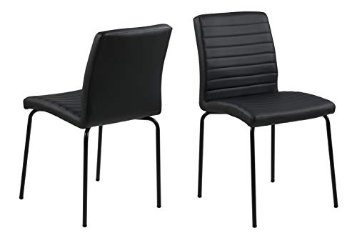 Amazon Brand - Movian Kander - Juego de 2 sillas de comedor,...