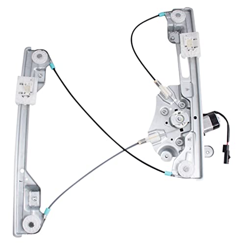 Image of TRQ Front Left Power Window Regulator & Motor Assembly Drivers Side Compatible with 2013-2015 Chevrolet Malibu 2016 Malibu Limited