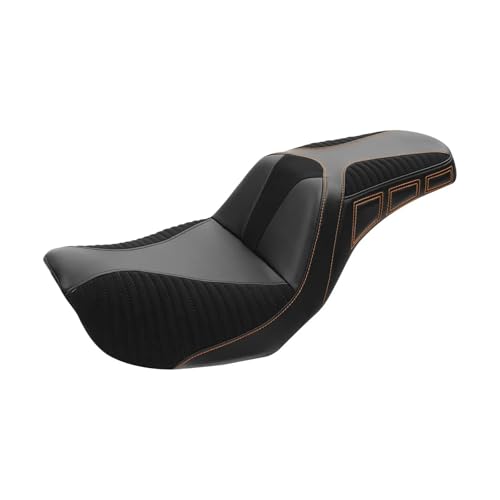 Asiento doble impermeable para Dyna Fat Bob y Wide Glide 06-17 2