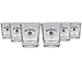 Produktbild 6er Pack Jack Daniels Whiskey Glas - Tumbler Nr. 3 - 10% Rabatt