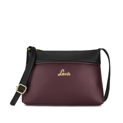 Image of Lavie Women's Vionna Colourblock Topzip Sling Bag | Ladies Purse Handbag | Gift for Women