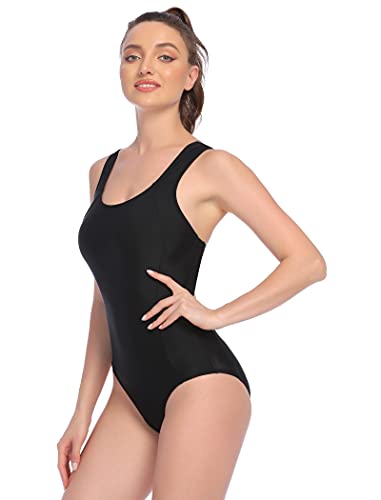 image for Tremaker Women's Conservative Athletic Racerback One Piece Training Sw