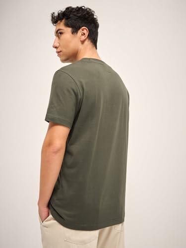 Image of Solid Crew Neck Regular Fit T-Shirt