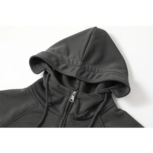 Mens Tactical Sweatshirts Quarter Zip Aztec Hooded Pullover Long Sleeve Cargo Workout Outdoor Hoodies (3X-Large,Dark Blue)3