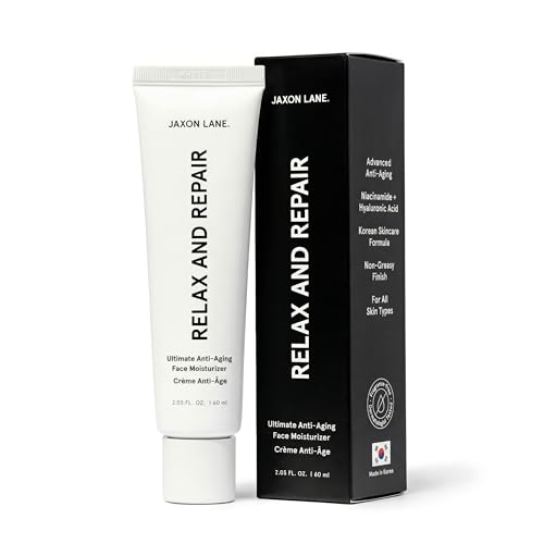 JAXON LANE RELAX AND REPAIR Anti Aging Face Moisturizer for Men |...