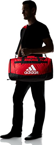 adidas Defender III Large Duffel, Team Power Red, One Size - Thumbnail 7