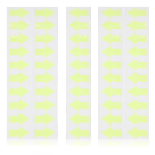 Pegatinas de flecha luminosas autoadhesivas efecto noche 50 uds para hogar y eventos 2