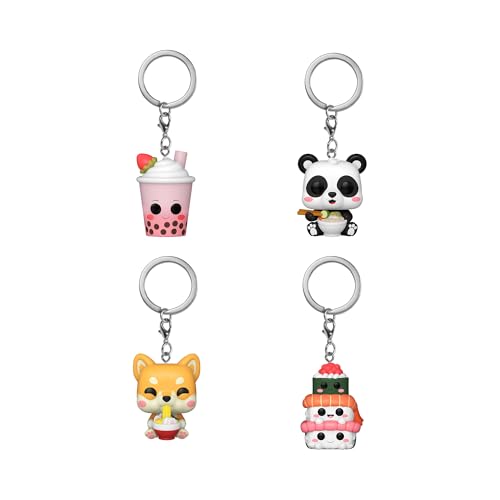 Funko Pop! Keychain: Foods - Boba Tea - Mini-Figurine en Vinyle à Collectionner Porte-clés Fantaisie - Cadeau de Noël - Idée de Cadeau Fans