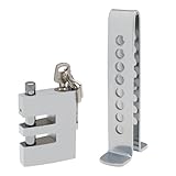 MaySpare Anti-Theft Brake Clutch Lock, Stainless Steel Clutch Lock, car Anti-Theft Tools, Heavy Duty car Brake Locks Work for Older Vehicles(Plastic Bag Packing)