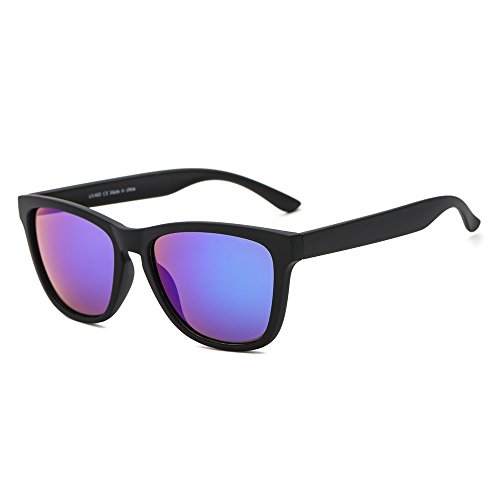 Suertree Sonnenbrille für Damen und Herren, UV-Schutz, quadratische Brillen, Vintage-Sonnenbrille, modisch, für den Außenbereich, UV400, JH9002 Cover
