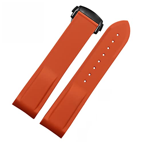 Bracelet montre silicone 20mm 22mm étanche avec boucle déployante pour Omega Seamaster 007