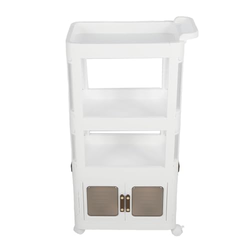 Carro Multiusos con Ruedas, Estantería Portátil de Gran Capacidad, Carrito Auxiliar Móvil para Cocina y Sala de Estar - Almacenamiento Práctico, Diseño Estrecho y Resistente, (823)