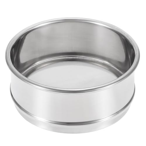 PATIKIL 325 Mesh Lab Sieve, 4" Diameter Test Sieve 304 Stainless Steel Wire Cloth (0.04mm) for Industrial Laboratory