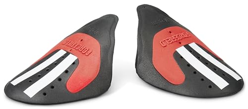 Design traspirante e leggero – Realizzati in schiuma EVA leggera con perforazioni, questi preventori di pieghe mantengono i piedi freschi e offrono una protezione essenziale contro l'usura.