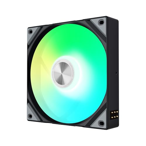 Image of Tryx 120mm Case Fan 1pc Computer ARGB PC Quiet Fan Cooler, Upgraded Pogo-Pin Connection with Magnetic Cable,ARGB Gen2 LEDs,New Version ROTA SL,Black