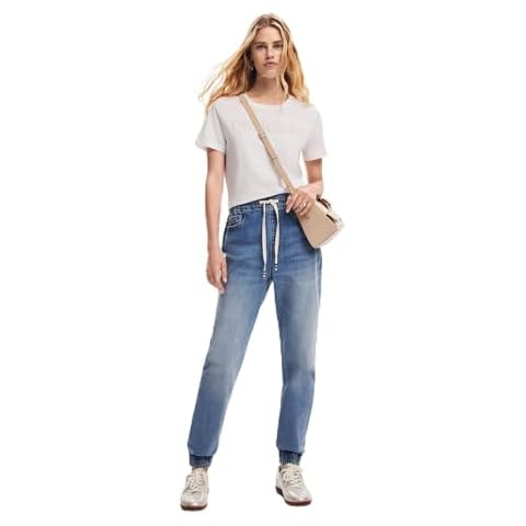 Pantalon Long en Denim Desigual Cover