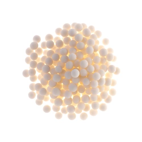 dekora | Perlas de Azúcar para Decoración de Tartas | Blanco, Ø 0.5 cm, 450 gr | Decoración Especial | Tartas, Cupcakes, Celebraciones
