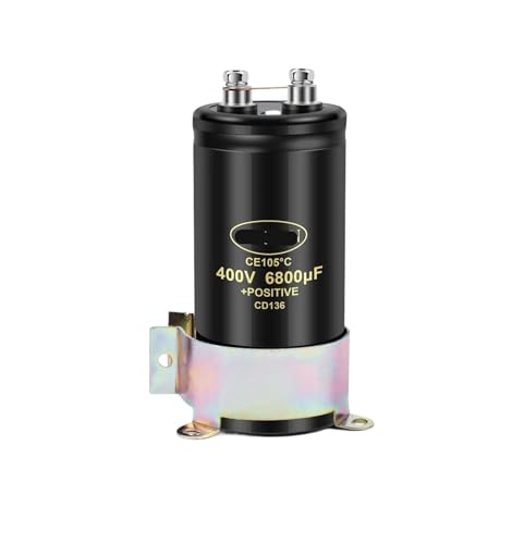 Condensateur 400V 6800uF à vis CD136 aluminium pour filtrage industriel