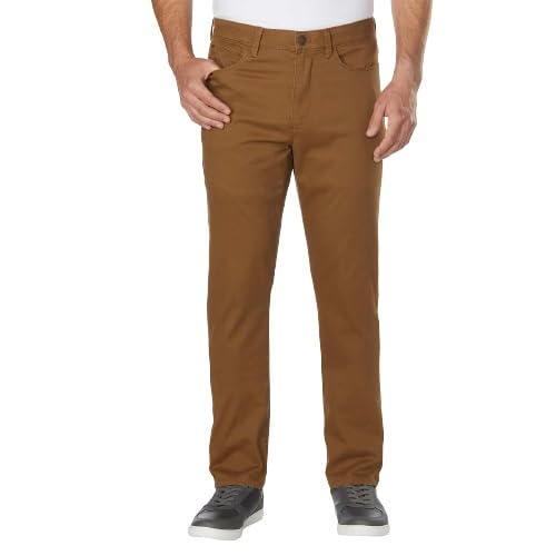 English Laundry Men's Chino Straight Leg Pant (as1, Waist_Inseam, Numeric_40, Numeric_34, Regular, Regular, 231 Honey Brown)