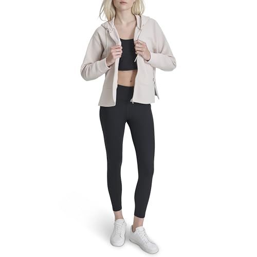 DKNY Women's Full Zip Tech Hoodie Jacket