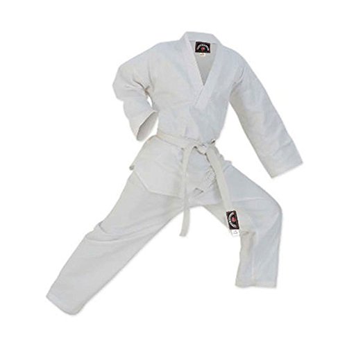 Karaté enfant uniforme gi vêtement souple anti-irritation coton