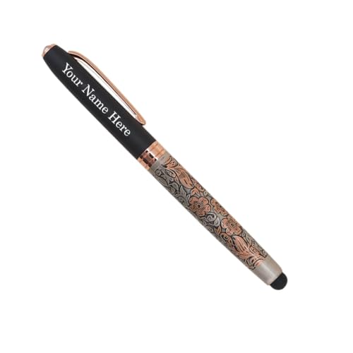 Image of Personalized Metal Pen with Blue Ink Signature Pens Customize Print Name Gift (SEND DETAIL WHATS AP 8368972096).. (Italic 035)