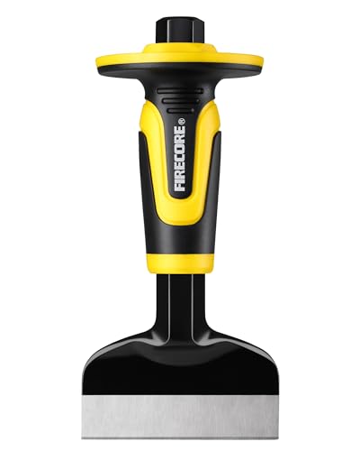 Firecore 4 Inch Masonry Chisel with Hand Guard