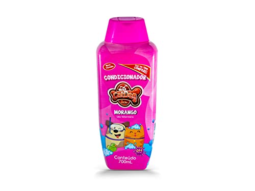 Condicionador Creme Catdog Morango 700Ml Catdog para Cães
