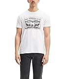 Levi's Men's 2-Horse Graphic Tee, (New) White, Large
