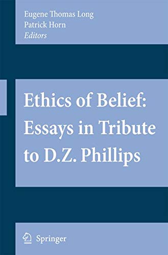 Buy Ethics of Belief: Essays in Tribute to D.Z. Phillips — BookShops.in