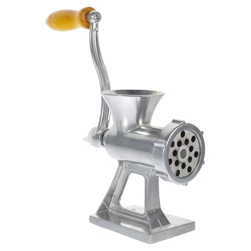 JECOMPRIS Embutidora Manual de Salchichas para Cocina y Restaurante, Máquina Picadora de Carne Portátil de Aleación de Aluminio, Herramienta Práctica para Rellenar y Moler Carne