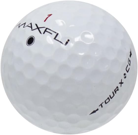 LostGolfBalls - Maxfli Tour X CG Golf Balls in Mint Condition, Recycled Used Golf Balls, AAAAA Quality, Maxfli TourX, White