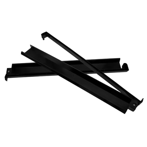 Racks de mahjong plastique noir pour éviter la chute des tuiles de jeu