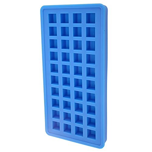 Bandeja de silicón para cubitos de hielo mini cuadrados miniatura 4