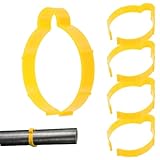 Milisten Vinyl Wrap Roll Clips 25 Pcs Car Film Gripper Tools Anti-Slip Vinyl Roll Holders for Automotive Car Wrap Installation