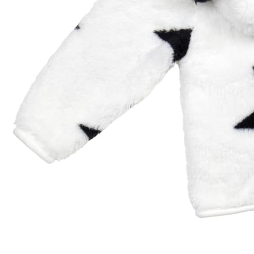 Image of JESKIDS Toddler Girls Boys Fleece Hoody Jacket Zip Up Teddy Coat Warm Winter Outwear