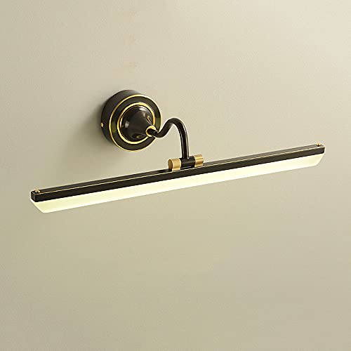Miroir de salle de bain LED pour éclairage de maquillage vanité matin