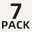 7 Pack Beige Work Waist Apron