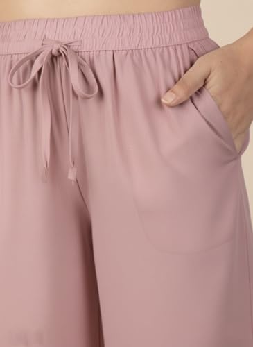 Image of Moirai Super Soft Viscose Rayon Palazzo Pants for Women Relaxed & Regular Fit Solid Palazzo for Women & Girls Casual Ethnic Wear