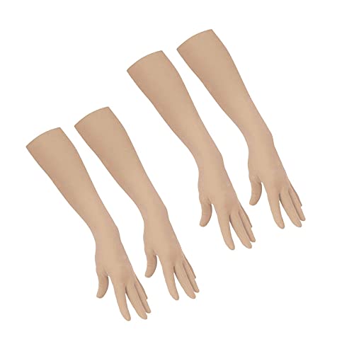 Supreme Bazaar Winter & Sun Protection Full Hands Cotton Hand Gloves For Men/Women - Pack of 2