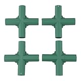 Maintien sûr : avec un diamètre intérieur de 16 à 17 mm et des stries pour un maintien sûr, ce connecteur assure une connexion fiable et robuste pour vos structures.