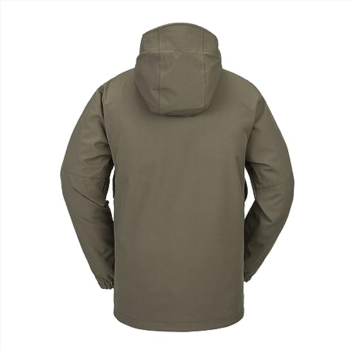 Volcom Jaqueta de inverno masculina padrão V.CO OP Snowboard esqui, teca S4