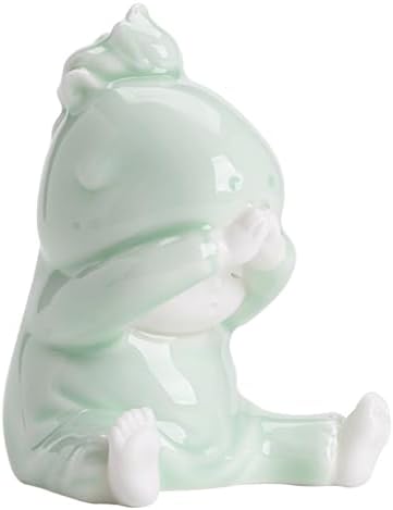 FMURY Ceramic Decoration Interesting Tea Pet Pen Holder Household Indoor Incense Stick Wire Device image 2