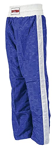 TOP Ten Kickboxhosen Classic Gr. M blau/weiß